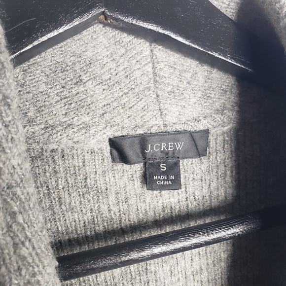 J.Crew Cocoon Grey Sweater-Blazer - Picture 3 of 6